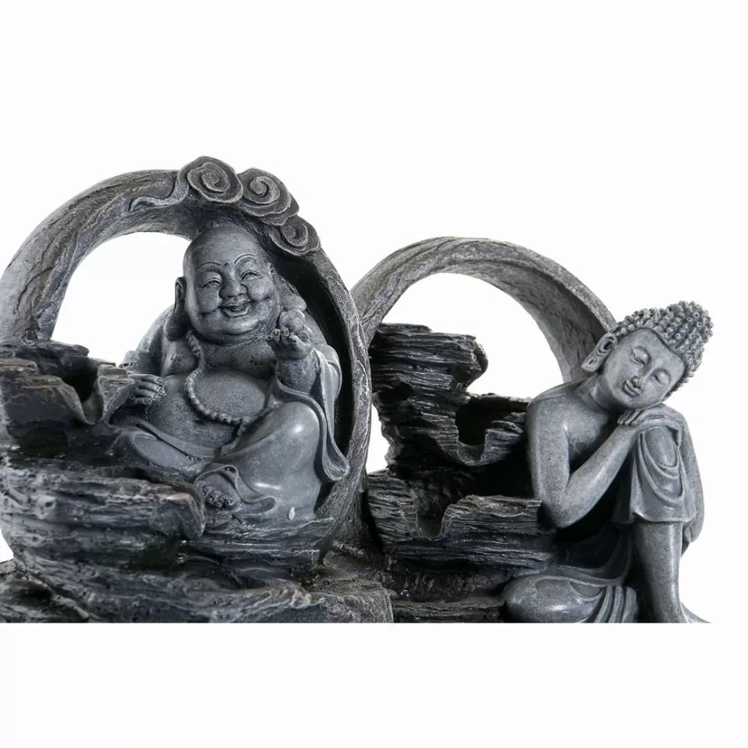 Gartenbrunnen Dkd Home Decor Buddha Harz Orientalisch (21 X 21 X 25 Cm) (2 günstig online kaufen