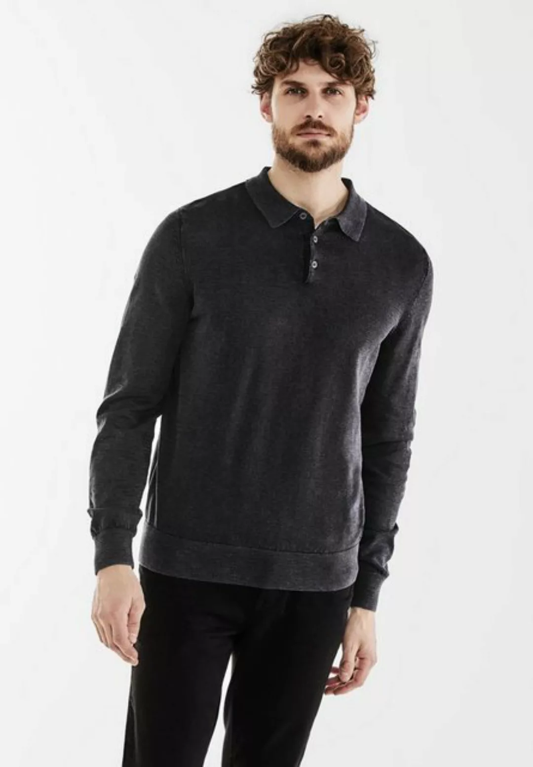 STREET ONE MEN Strickpullover aus Feinstrick günstig online kaufen