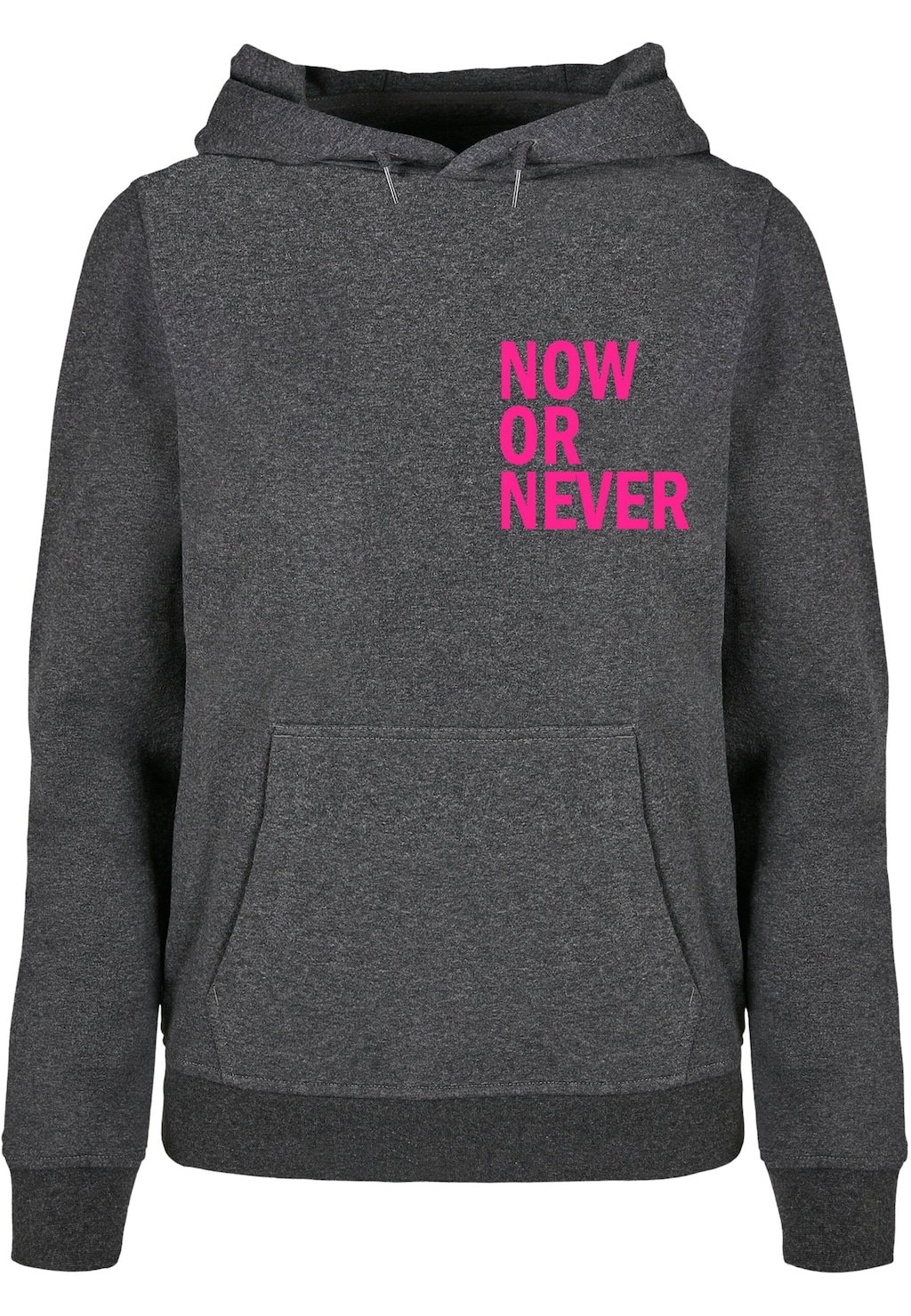 Merchcode Kapuzenpullover "Merchcode Damen Ladies Now Or Never Basic Hoody" günstig online kaufen