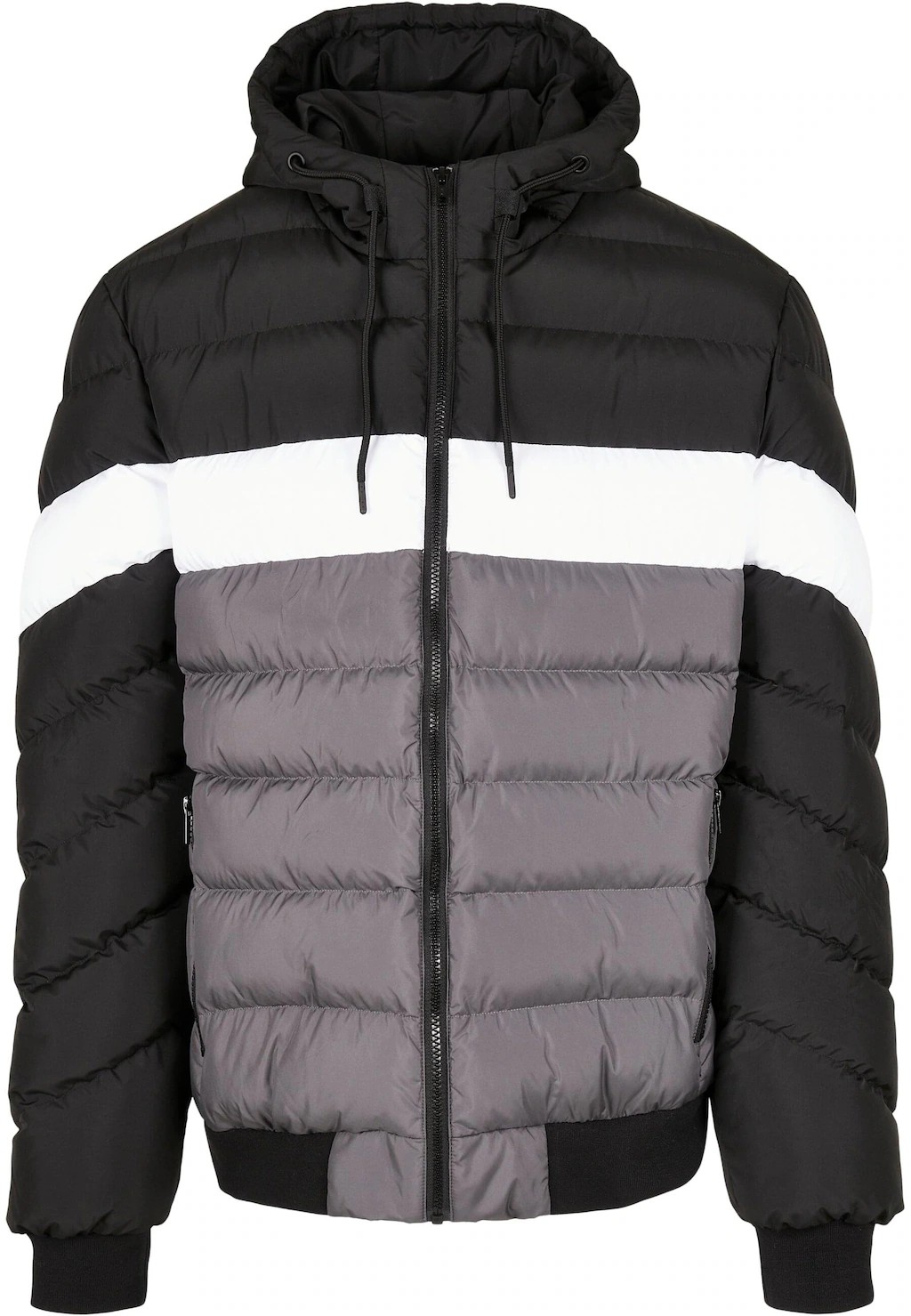 URBAN CLASSICS Winterjacke "Urban Classics Herren Colorblock Bubble Jacket" günstig online kaufen