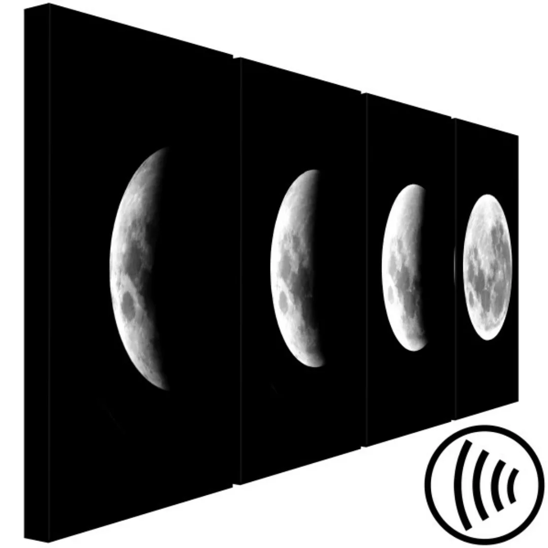 Wandbild Moon Phases (4 Parts) XXL günstig online kaufen