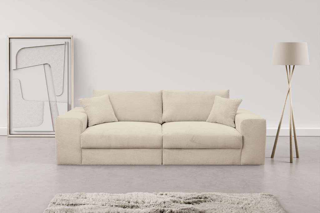 WERK2 Big-Sofa "Rozzana", mit losen Rückenkissen günstig online kaufen