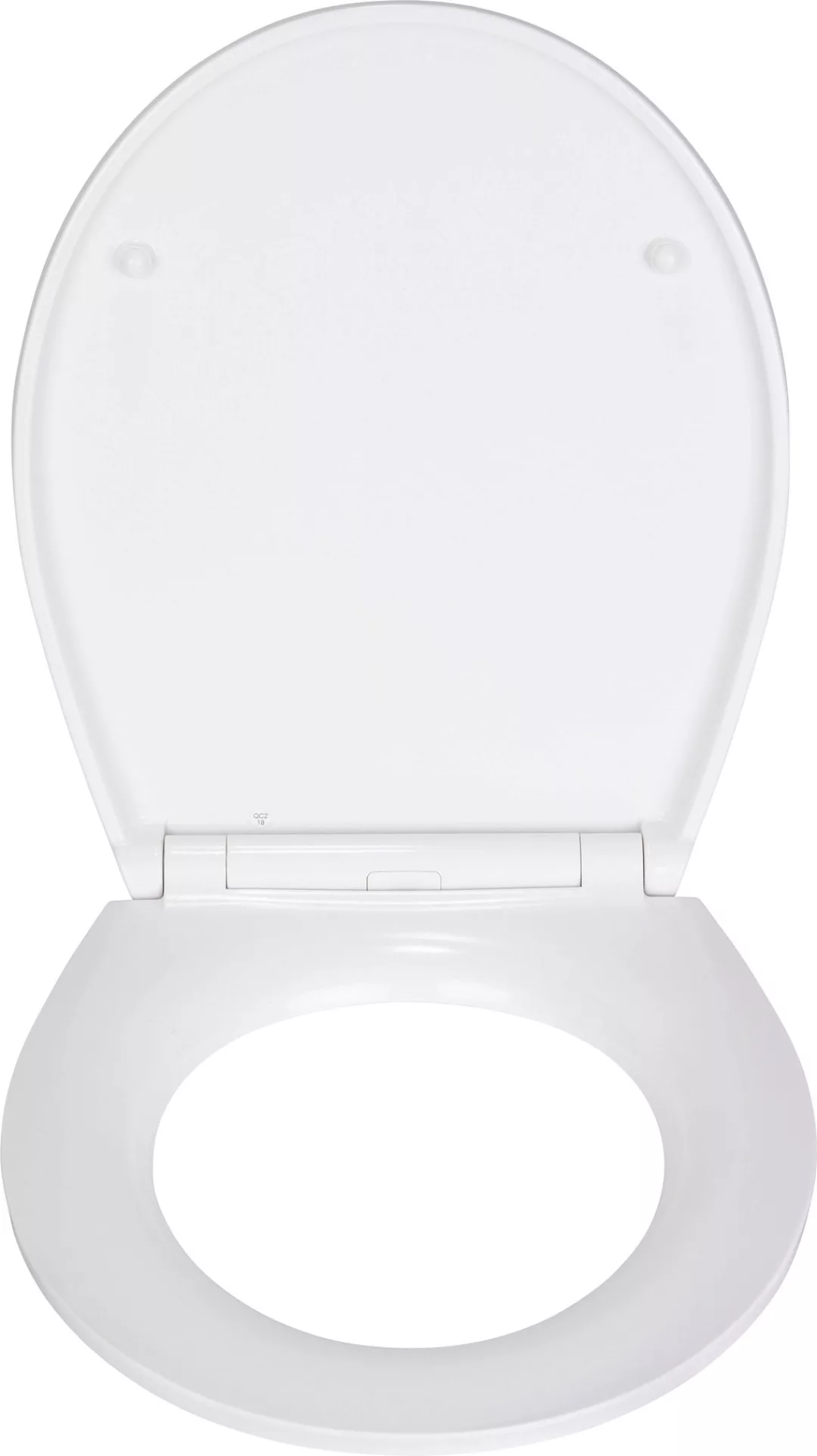 WENKO WC-Sitz "Agate", mit Relief, aus antibakteriellem Duroplast günstig online kaufen