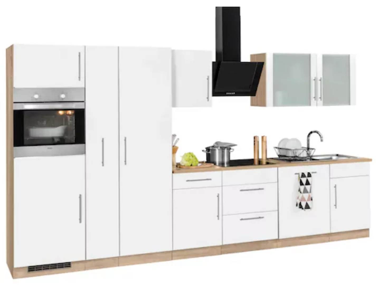 wiho Küchen Küchenzeile »Cali«, ohne E-Geräte, Breite 360 cm günstig online kaufen