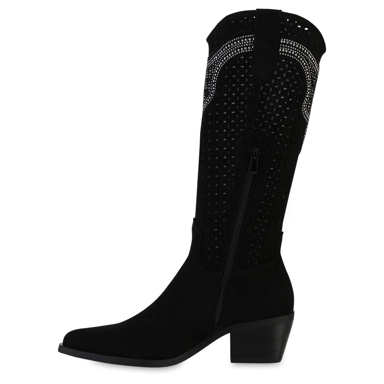 VAN HILL 841580 Cowboystiefel Schuhe günstig online kaufen