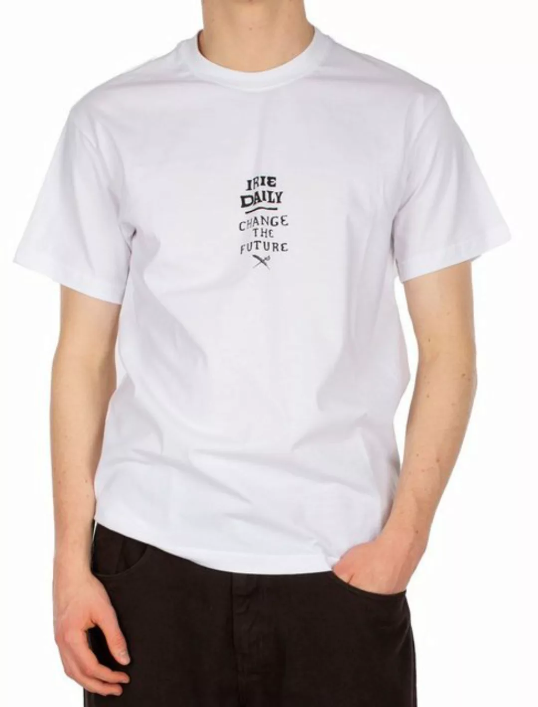 iriedaily T-Shirt - Shirt - Kurzarmshirt - Change Future T-Shirt [white] günstig online kaufen