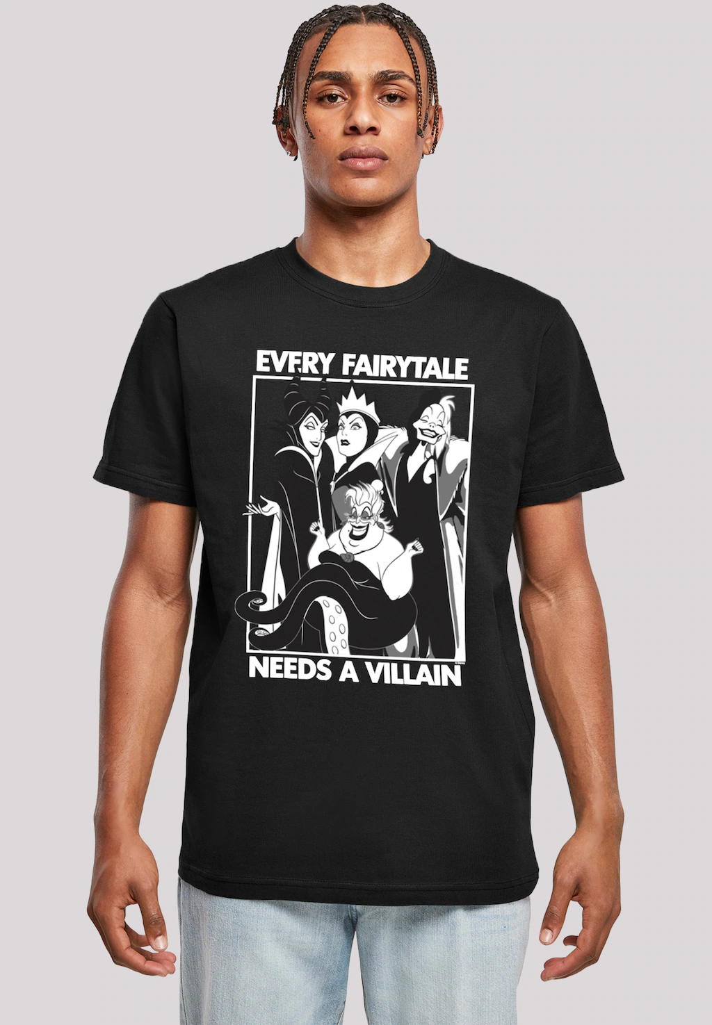 F4NT4STIC T-Shirt "Jedes Märchen braucht einen Bösewicht", Herren,Premium M günstig online kaufen