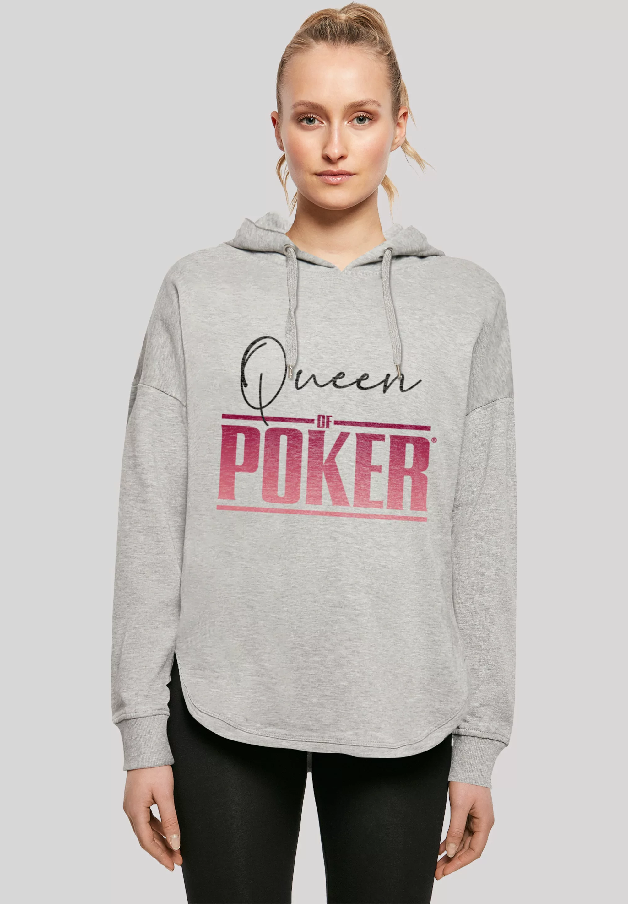 F4NT4STIC Kapuzenpullover "Queen of Poker", Print günstig online kaufen