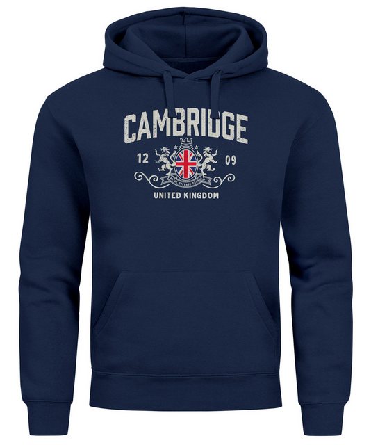 Neverless Hoodie Hoodie Herren Cambridge United Kingdom Union Jack England günstig online kaufen