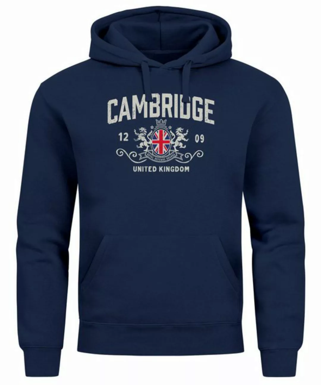 Neverless Hoodie Hoodie Herren Cambridge United Kingdom Union Jack England günstig online kaufen