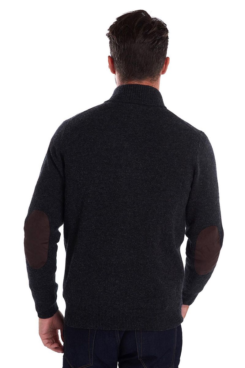 Barbour Pullover Wolle Grün Dunkelgrau - Größe XL günstig online kaufen