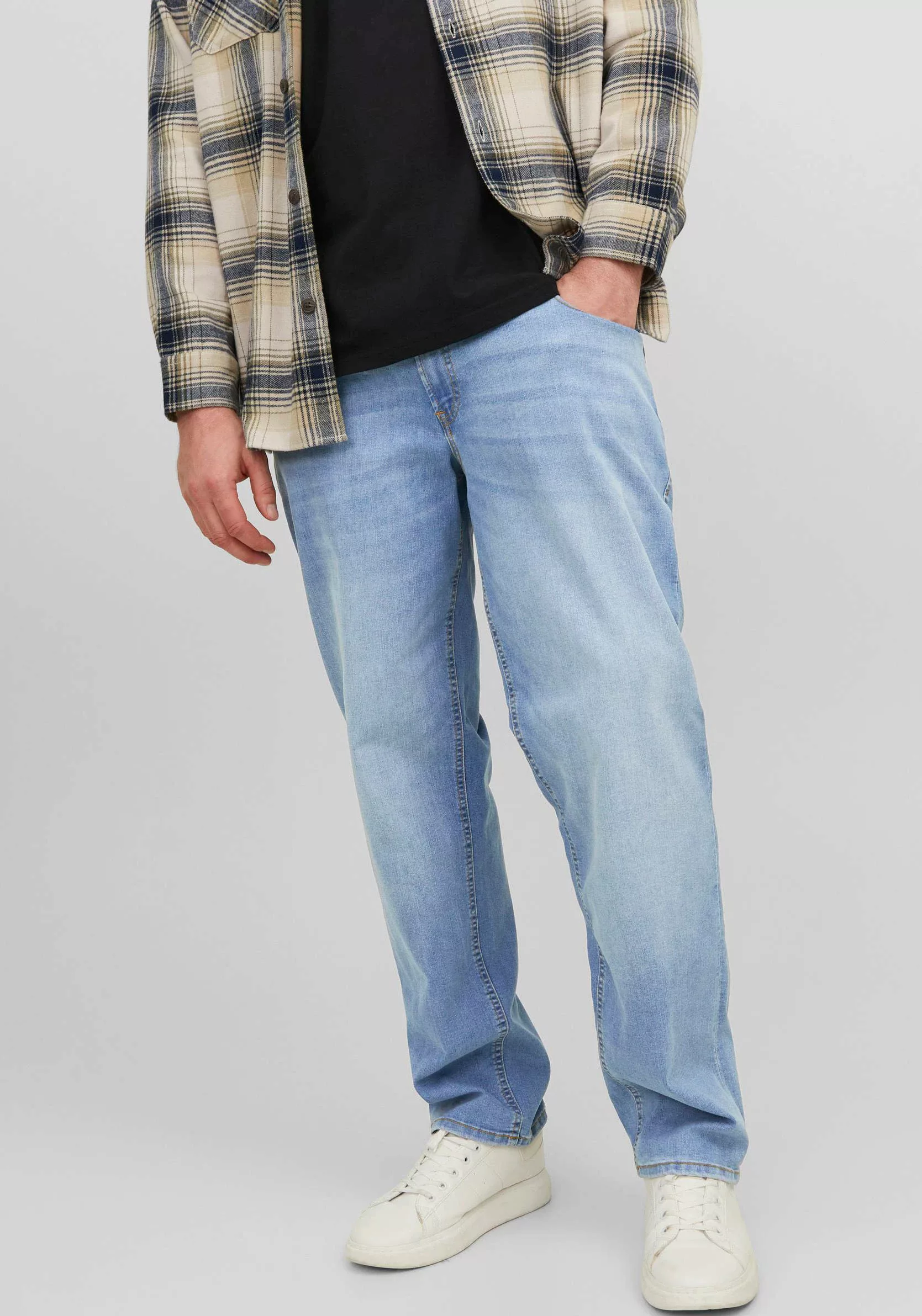 Jack & Jones PlusSize Comfort-fit-Jeans "JJIMIKE JJORIGINAL SQ 223 NOOS PLS günstig online kaufen