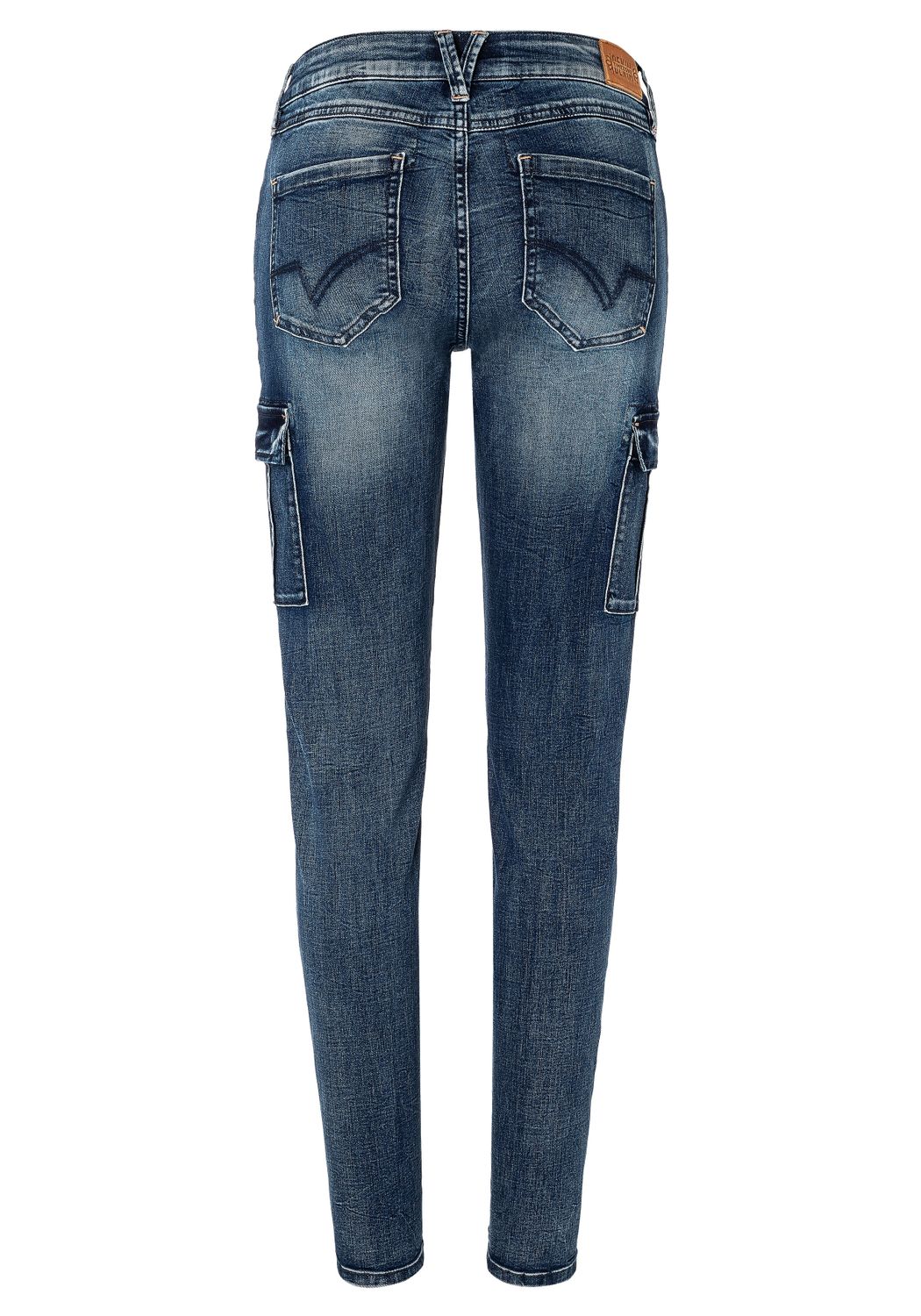 TIMEZONE Damen Jeans Slim NoriTZ - Slim Fit - Blau - Blue Patriot Wash günstig online kaufen