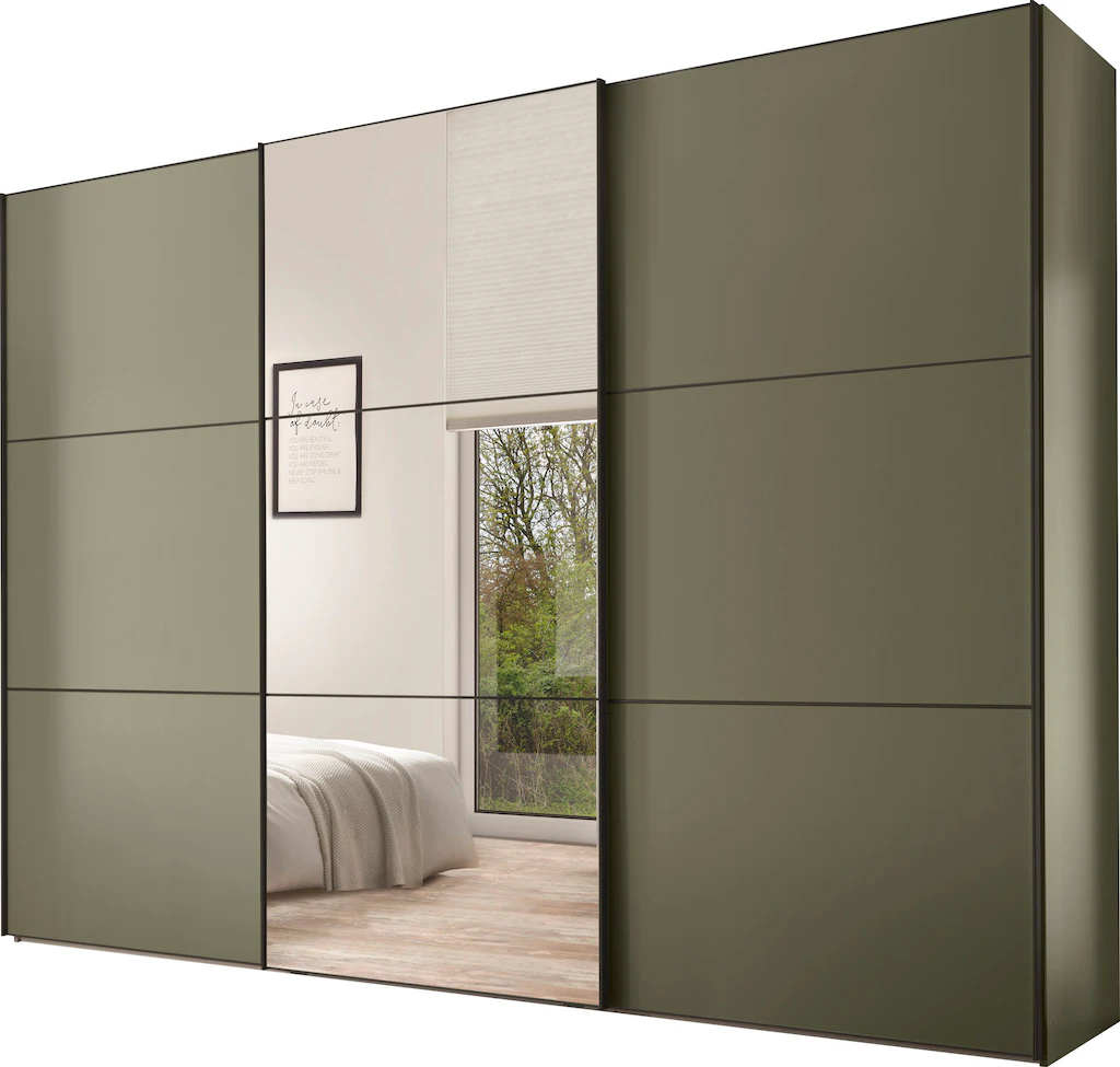 STAUD Schwebetürenschrank "Includo, Made in Germany", Mit Spiegeltüre und v günstig online kaufen