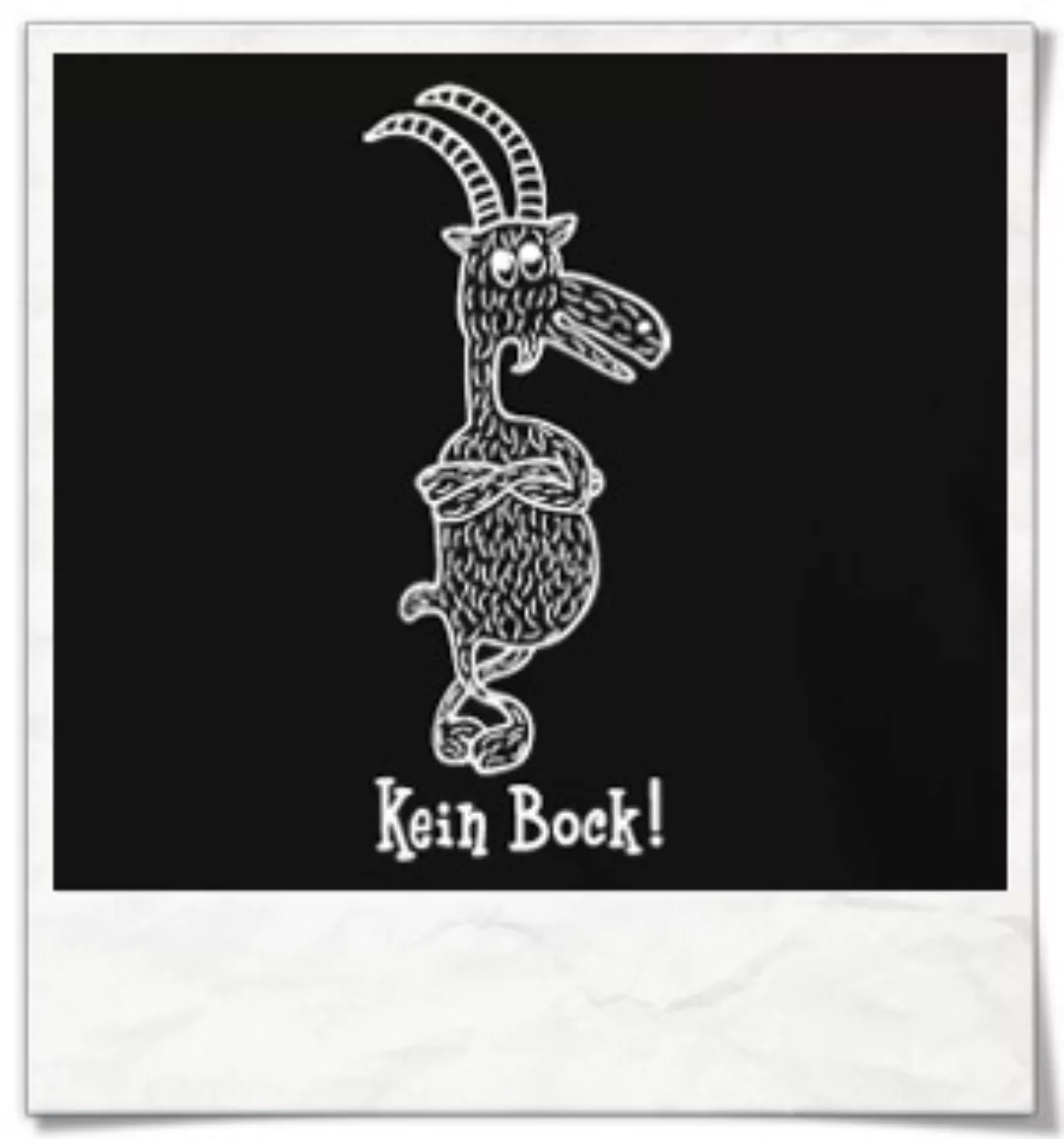Kein Bock ! T-shirt In Schwarz günstig online kaufen