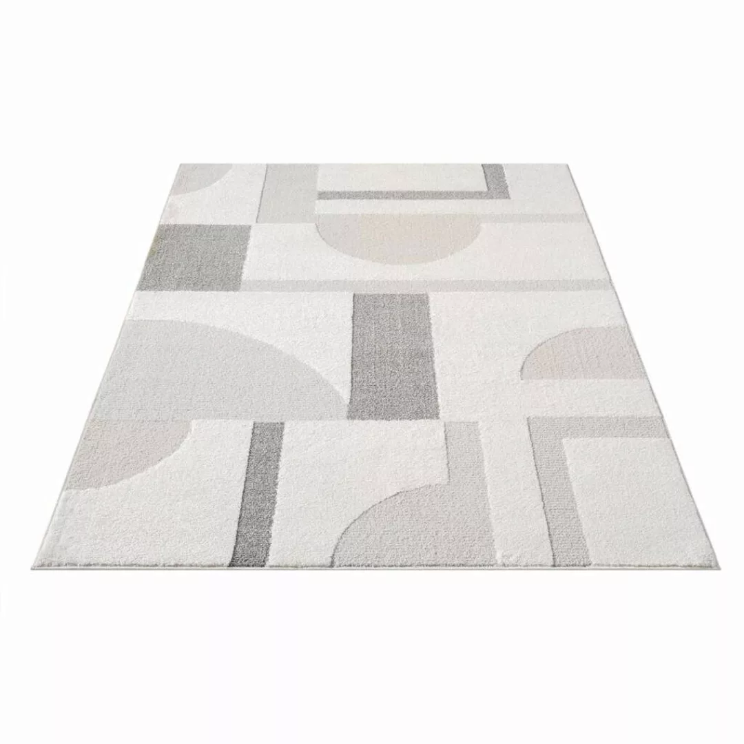 Carpet City Teppich »LOUNGE 9992«, rechteckig, Kurzflor-Teppich Modern, Hoc günstig online kaufen