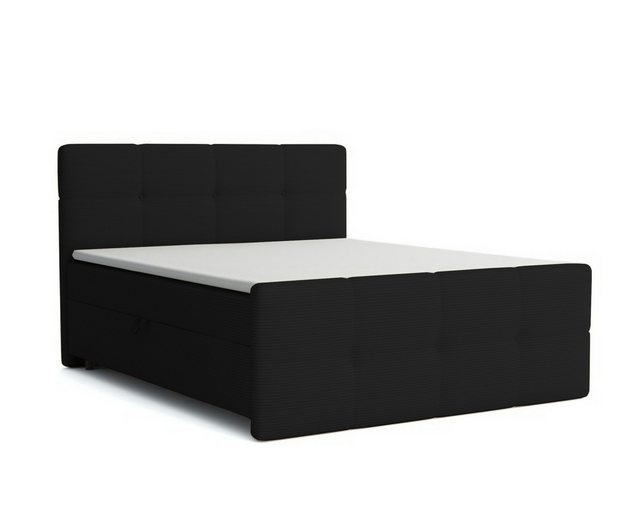 Deine Möbel 24 Boxspringbett STEVE Boxspring Komplettbett Polsterbett Bonel günstig online kaufen