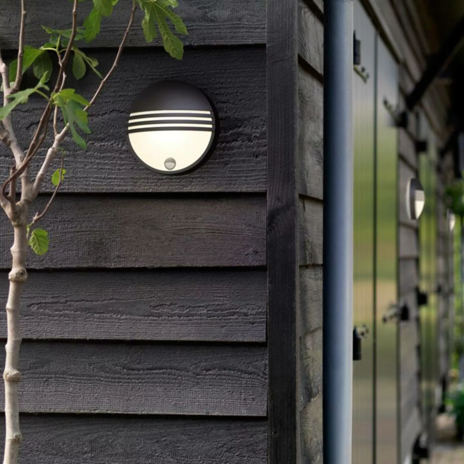 Philips Yarrow LED-Außenwandleuchte mit Sensor günstig online kaufen