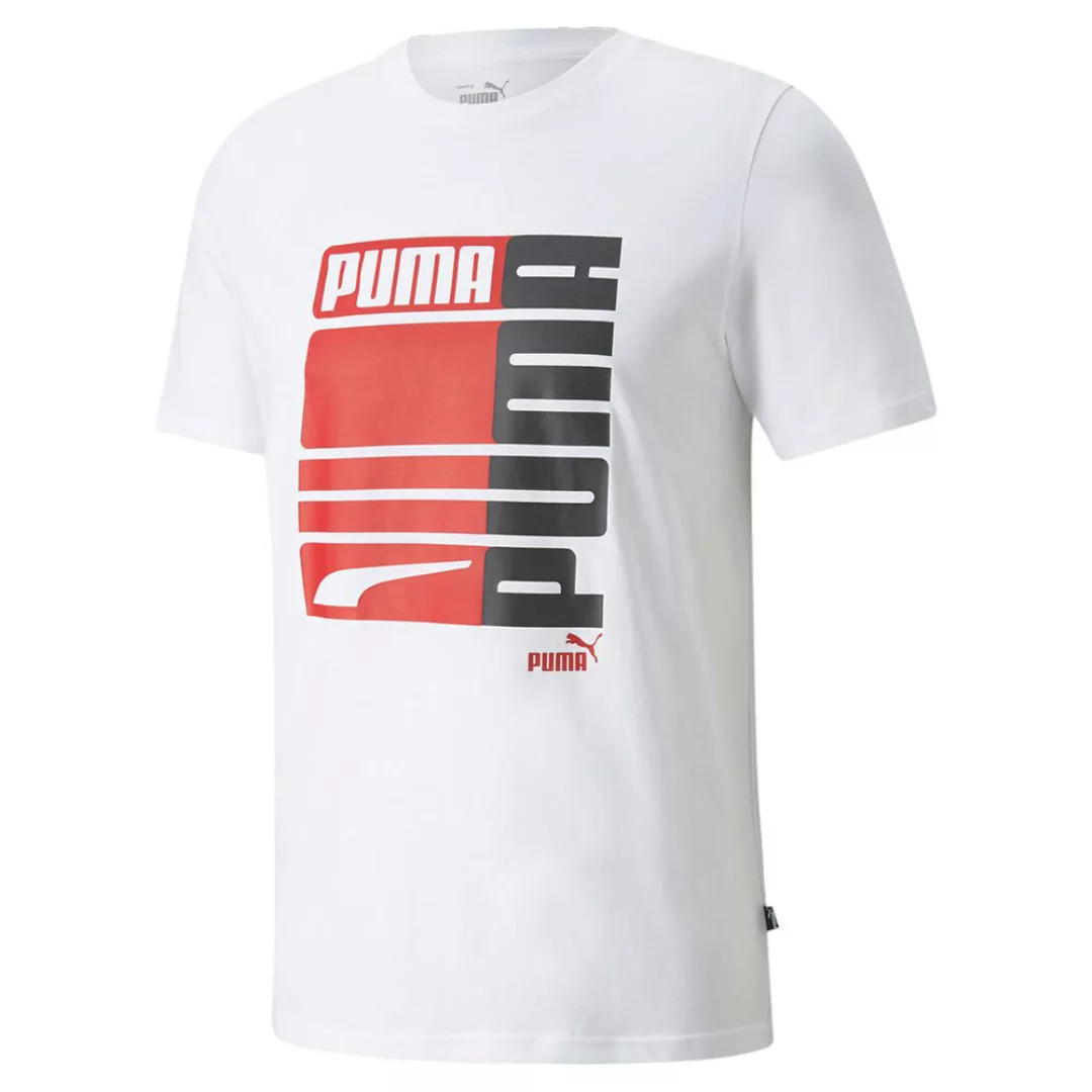 Puma Formstrip Graphic Kurzarm T-shirt M Puma White günstig online kaufen
