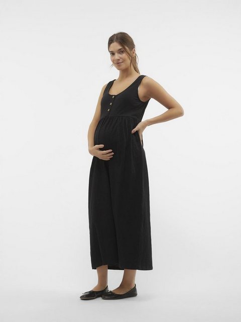 Mamalicious Shirtkleid Langes Maxi Umstandskleid mit U-Ausschnitt (lang) 72 günstig online kaufen