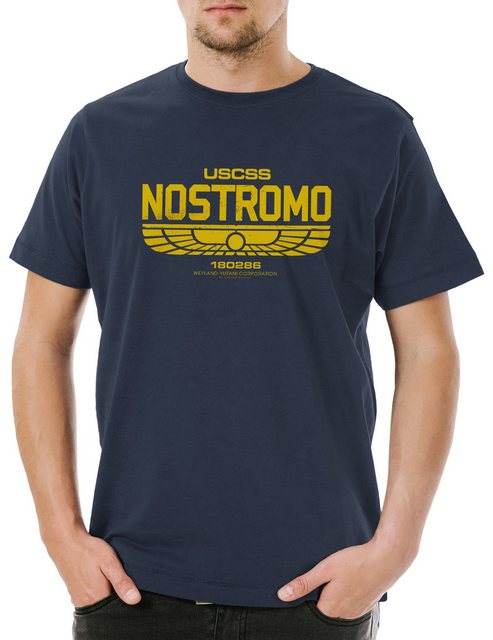 Urban Backwoods Print-Shirt USCSS Nostromo 4 Herren T-Shirt Alien Prometheu günstig online kaufen