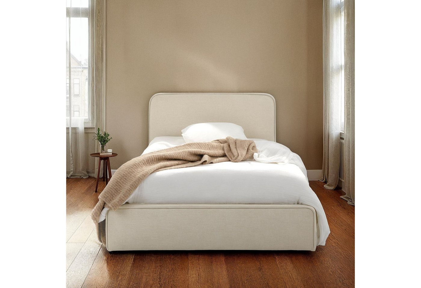 IDIMEX Polsterbett MARINI, Bett 90x200 cm mit Lattenrost Einzelbett mit Kop günstig online kaufen