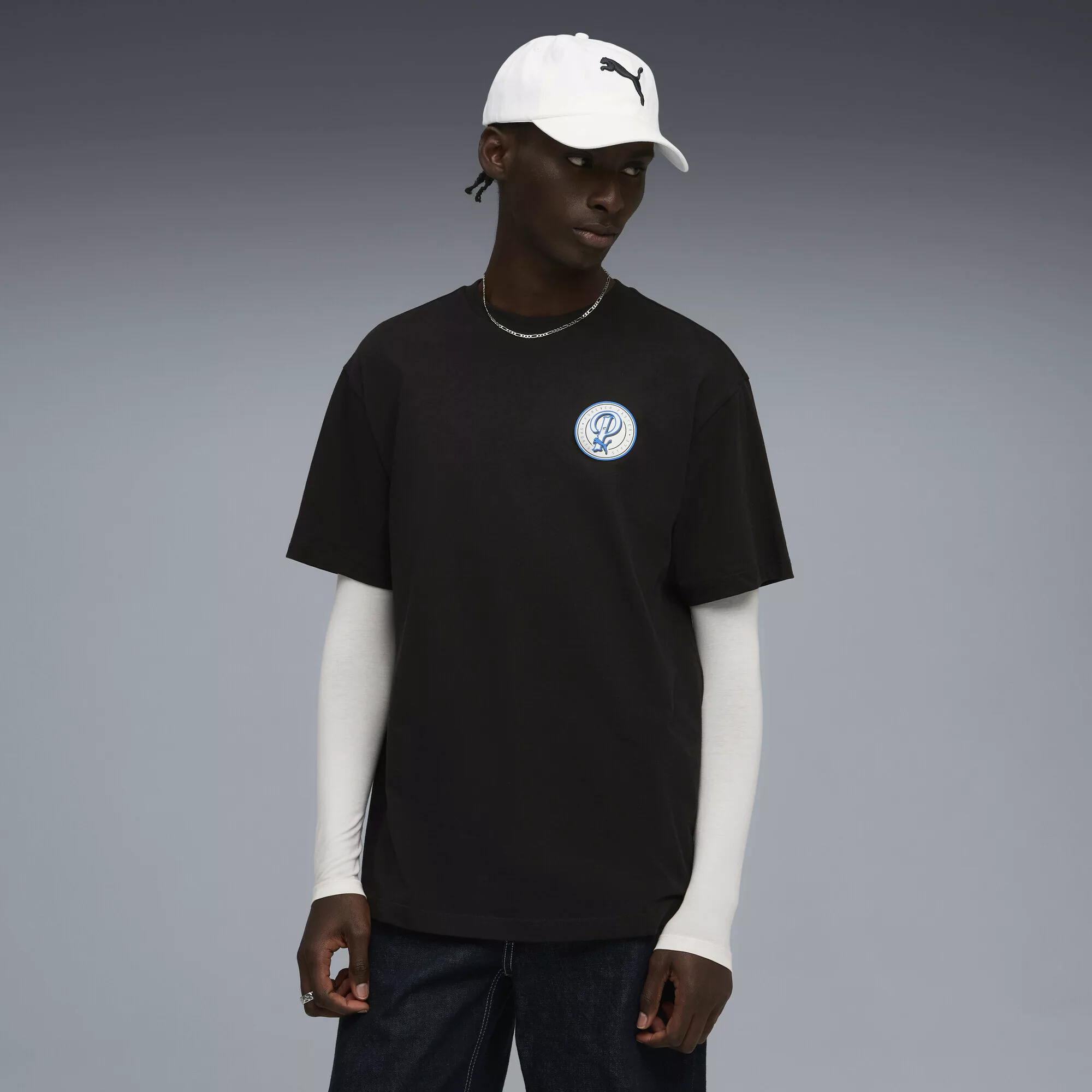 PUMA T-Shirt "Wardrobe Essentials Sports Legacy Relaxed T-Shirt Herren" günstig online kaufen