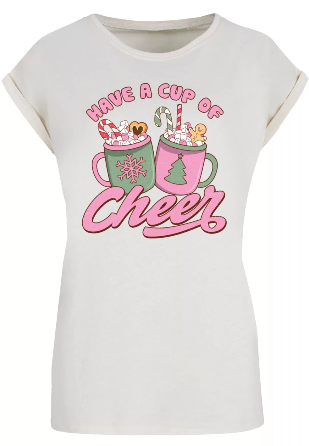 F4NT4STIC T-Shirt "Have a Cup of Cheer Weihnachten", Premium Qualität, Weih günstig online kaufen