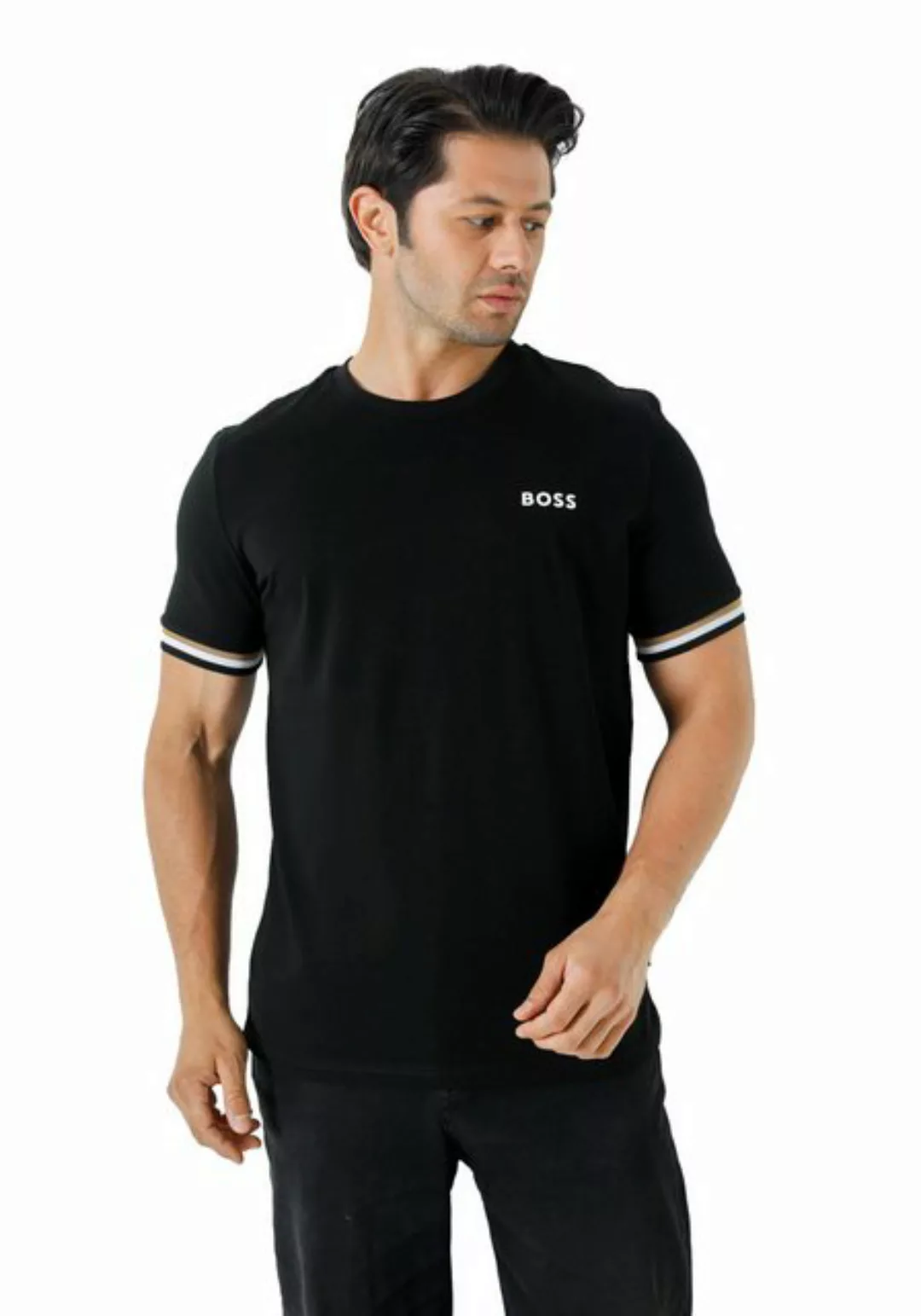 BOSS T-Shirt Hugo Boss Herren Shirt Kurzarm BOSS X MATTEO BERRETTINI mit wa günstig online kaufen