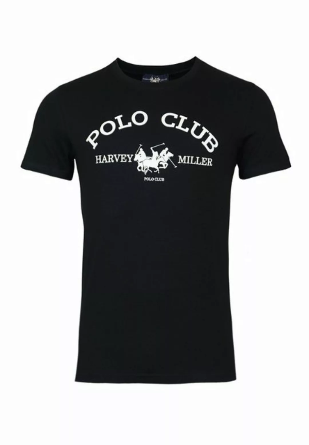 Harvey Miller T-Shirt T-Shirt Kurzarmshirt Polo-Club (1-tlg) günstig online kaufen