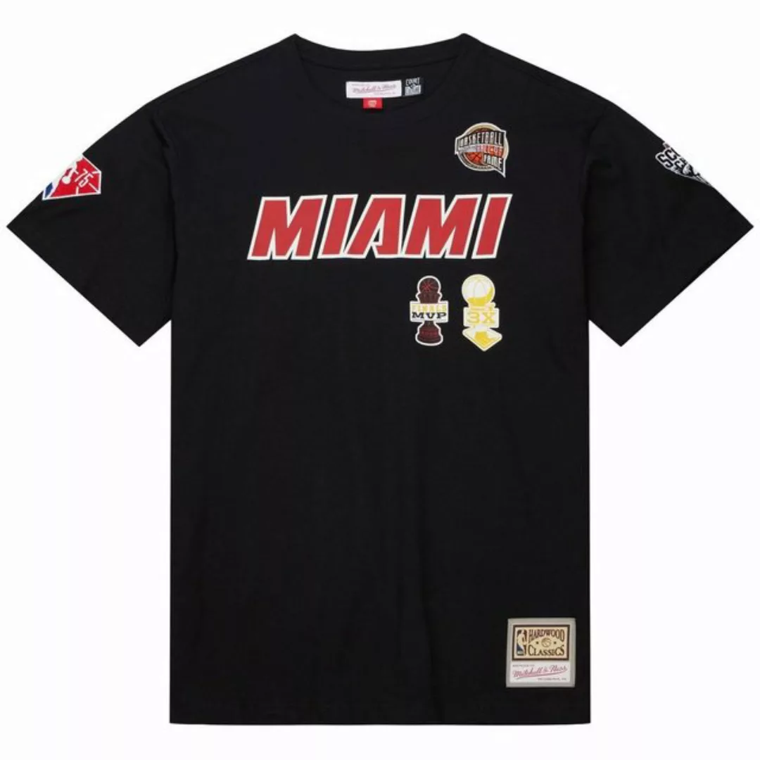 Mitchell & Ness Print-Shirt Dwyane Wade Miami Heat HALL OF FAME günstig online kaufen
