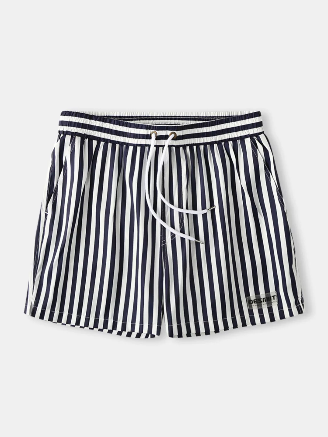 Herren Casual Stripe Shorts Mesh Liner Schnelltrocknende Kordelzug Wasserdi günstig online kaufen