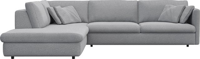 FLEXLUX Ecksofa »Lovane, elegant und zeitlos, bequem, L-Form«, Weich & ansc günstig online kaufen