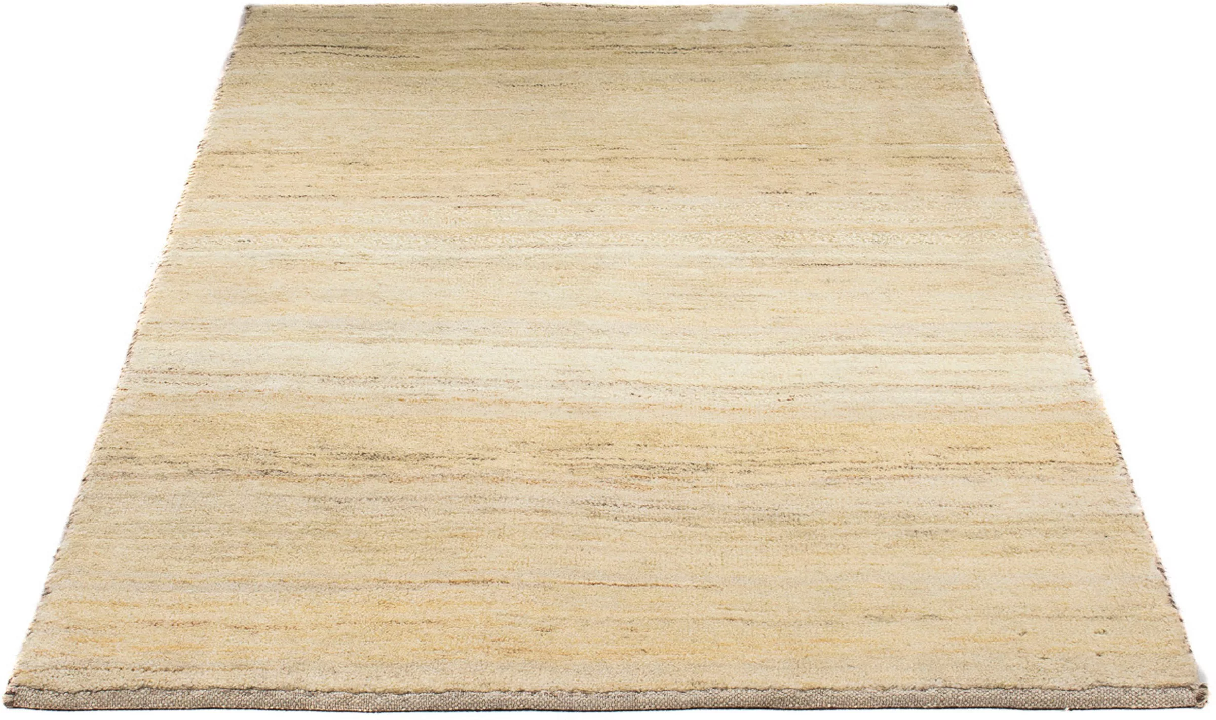 morgenland Wollteppich »Gabbeh - Perser - 154 x 95 cm - hellbeige«, rechtec günstig online kaufen