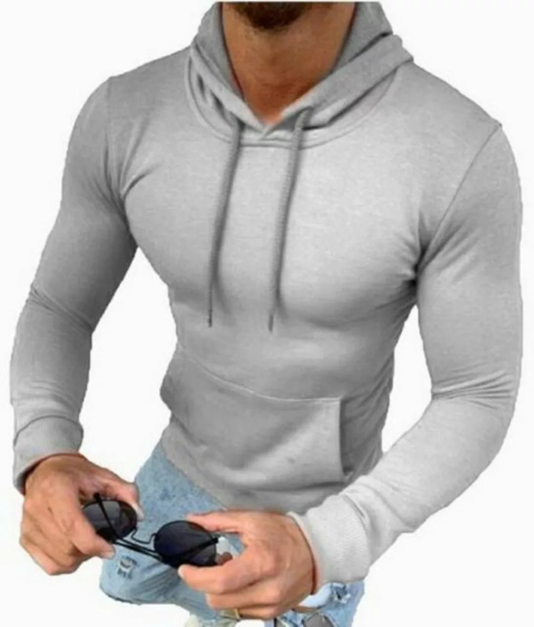 Megaman Jeans Kapuzenpullover Kapuzenpullover Herren Hoodie Kapuzensweatshi günstig online kaufen