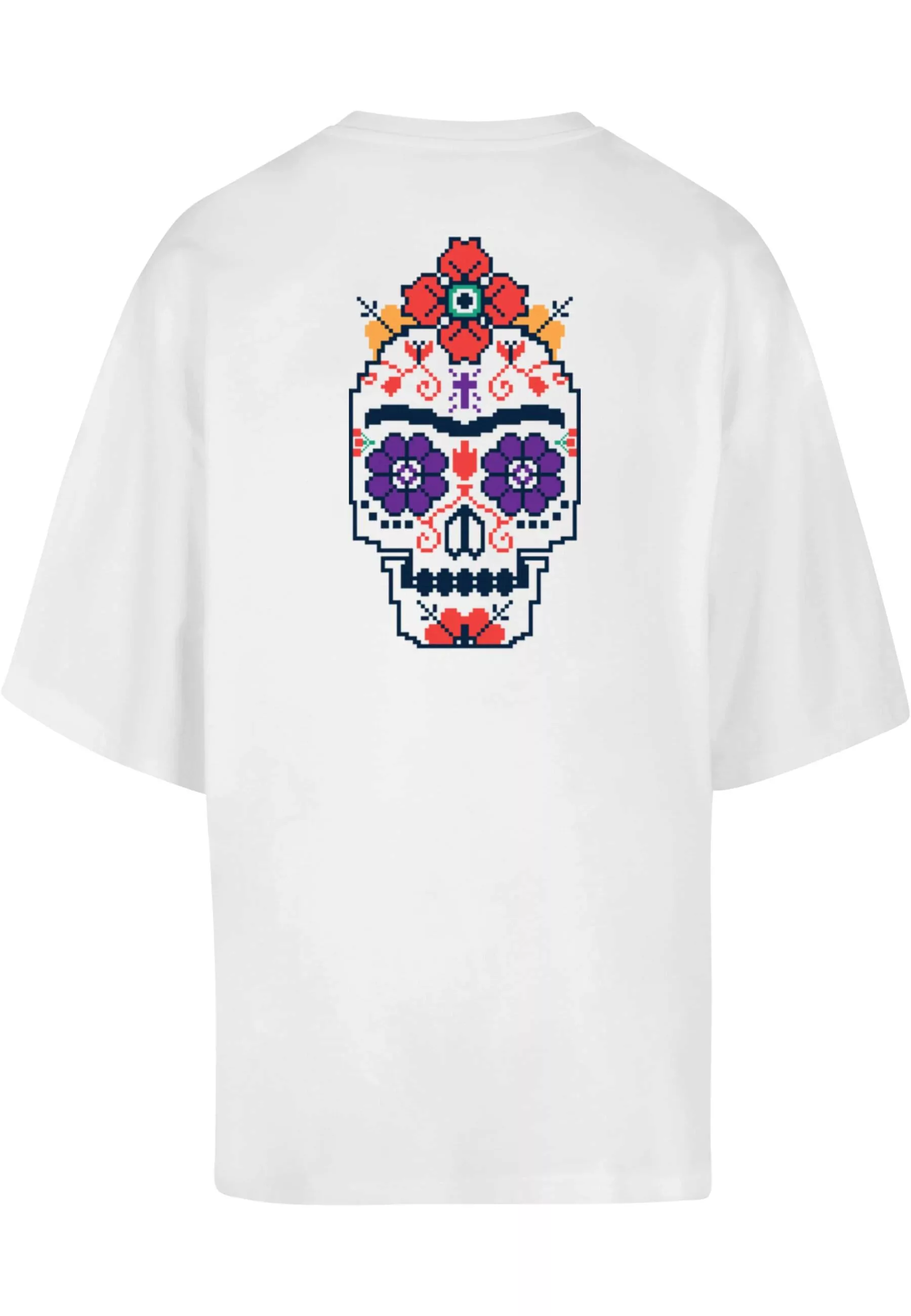 Merchcode T-Shirt "Merchcode Herren Frida Kahlo - Pixels viva la vida Huge günstig online kaufen