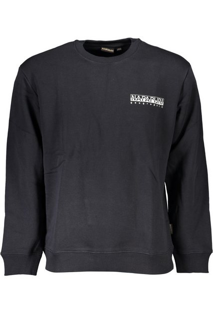 Napapijri Sweatshirt Herren Sweatshirt Schwarz: Bequemes Langarmshirt günstig online kaufen