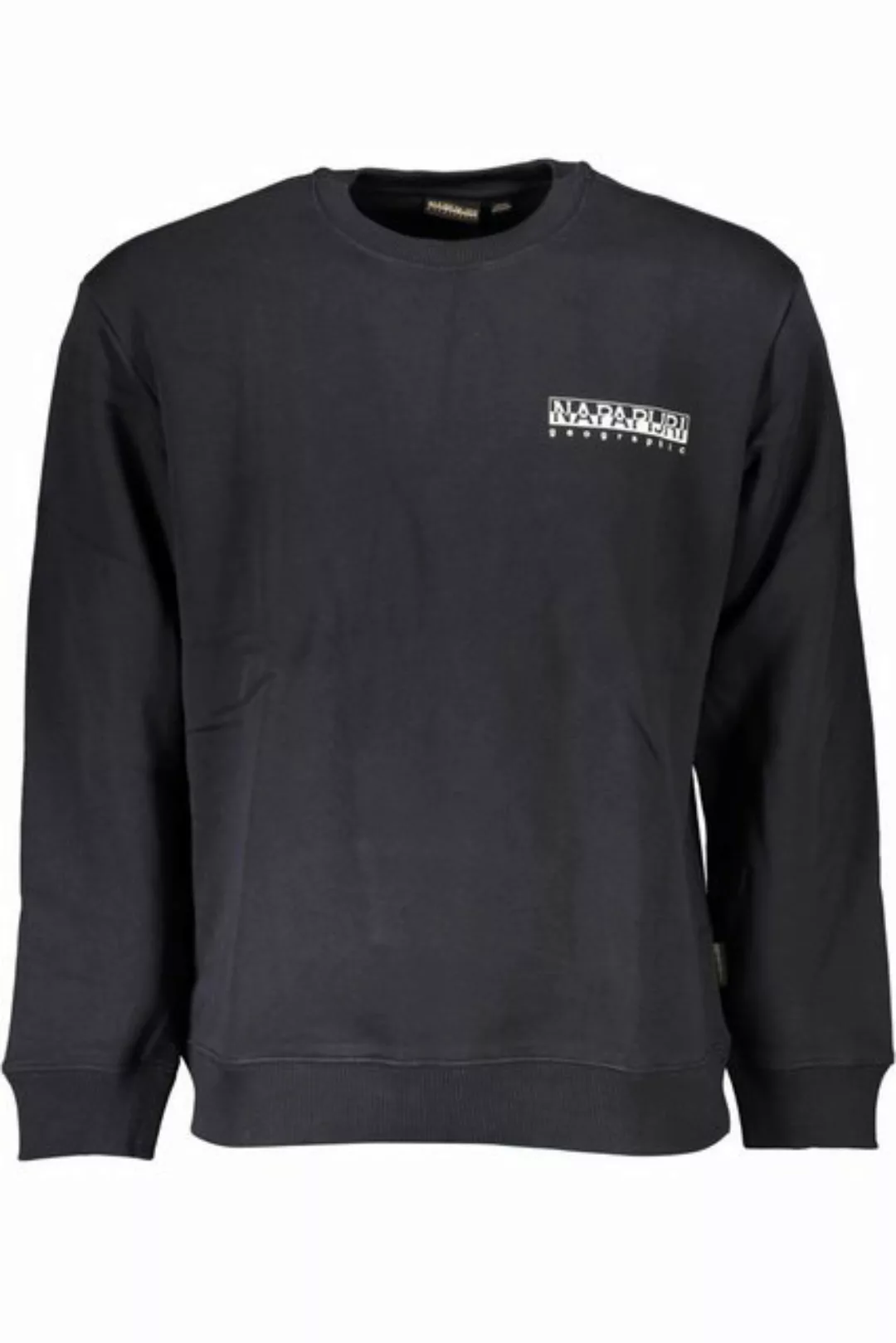 Napapijri Sweatshirt Herren Sweatshirt Schwarz: Bequemes Langarmshirt günstig online kaufen