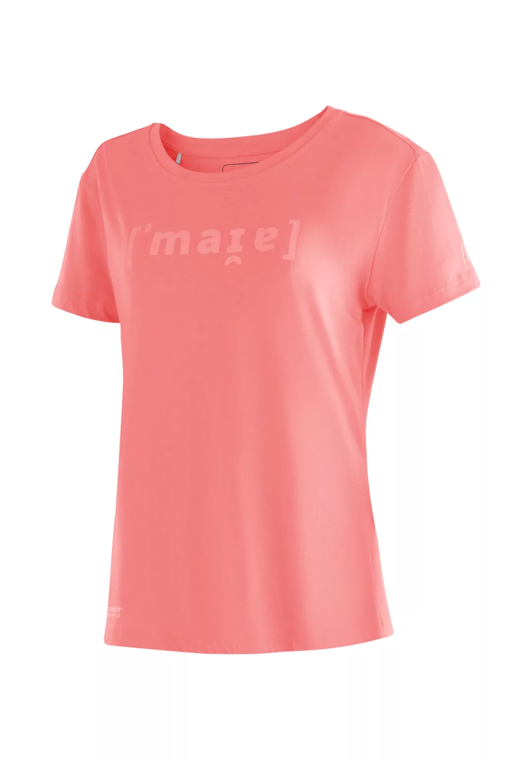 Maier Sports T-Shirt "Phonetic Tee W", Damen Kurzarmshirt mit Print für Wan günstig online kaufen