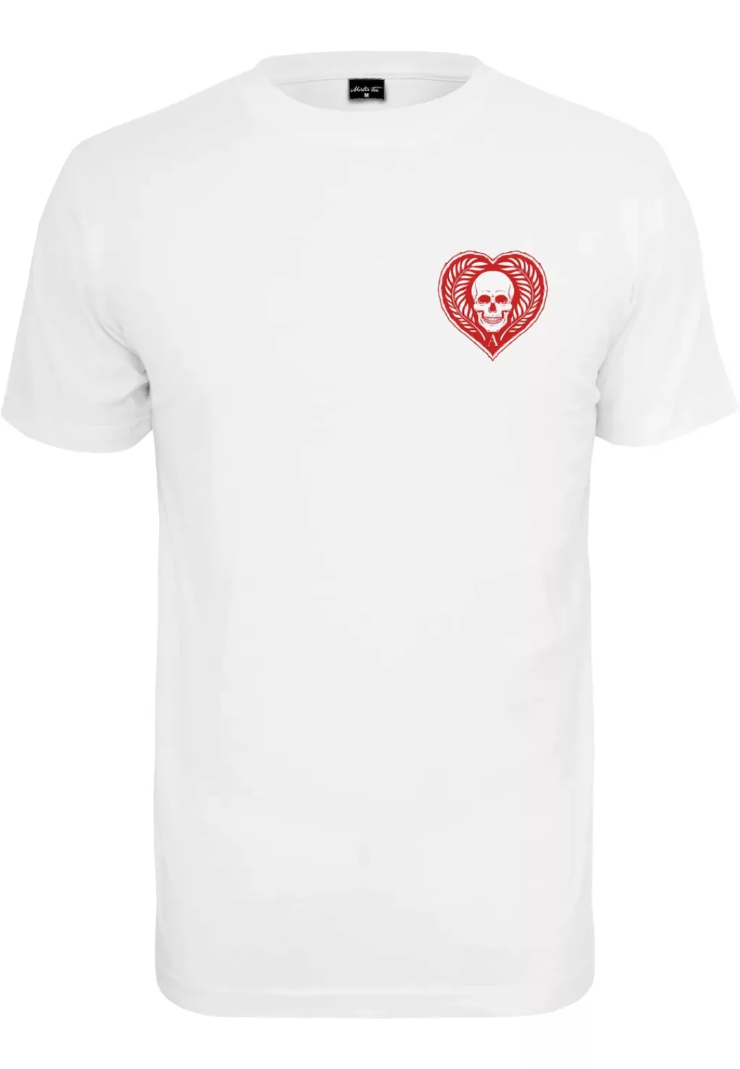 MisterTee T-Shirt "MisterTee Herren Skull Heart Tee", (1 tlg.) günstig online kaufen