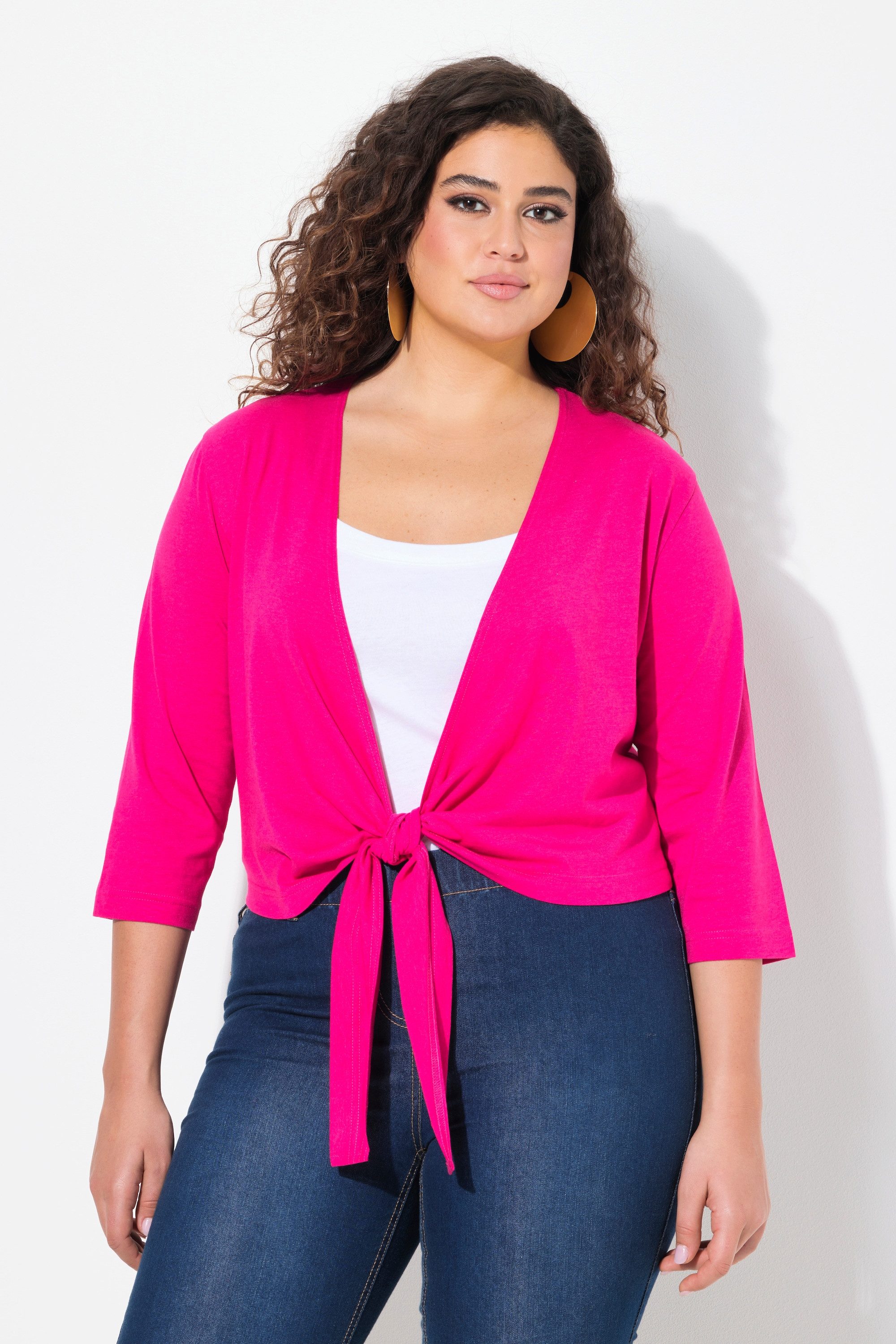 Ulla Popken T-Shirt Bolero kurze Jacke günstig online kaufen