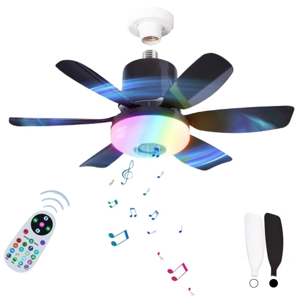 JOYOLEDER Deckenventilator mit beleuchtung, Fernbedienung, Timer, günstig online kaufen