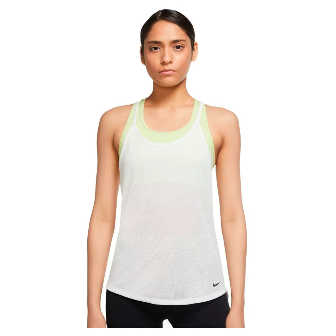 Nike Dri Fit One Ärmelloses T-shirt S White / Black günstig online kaufen