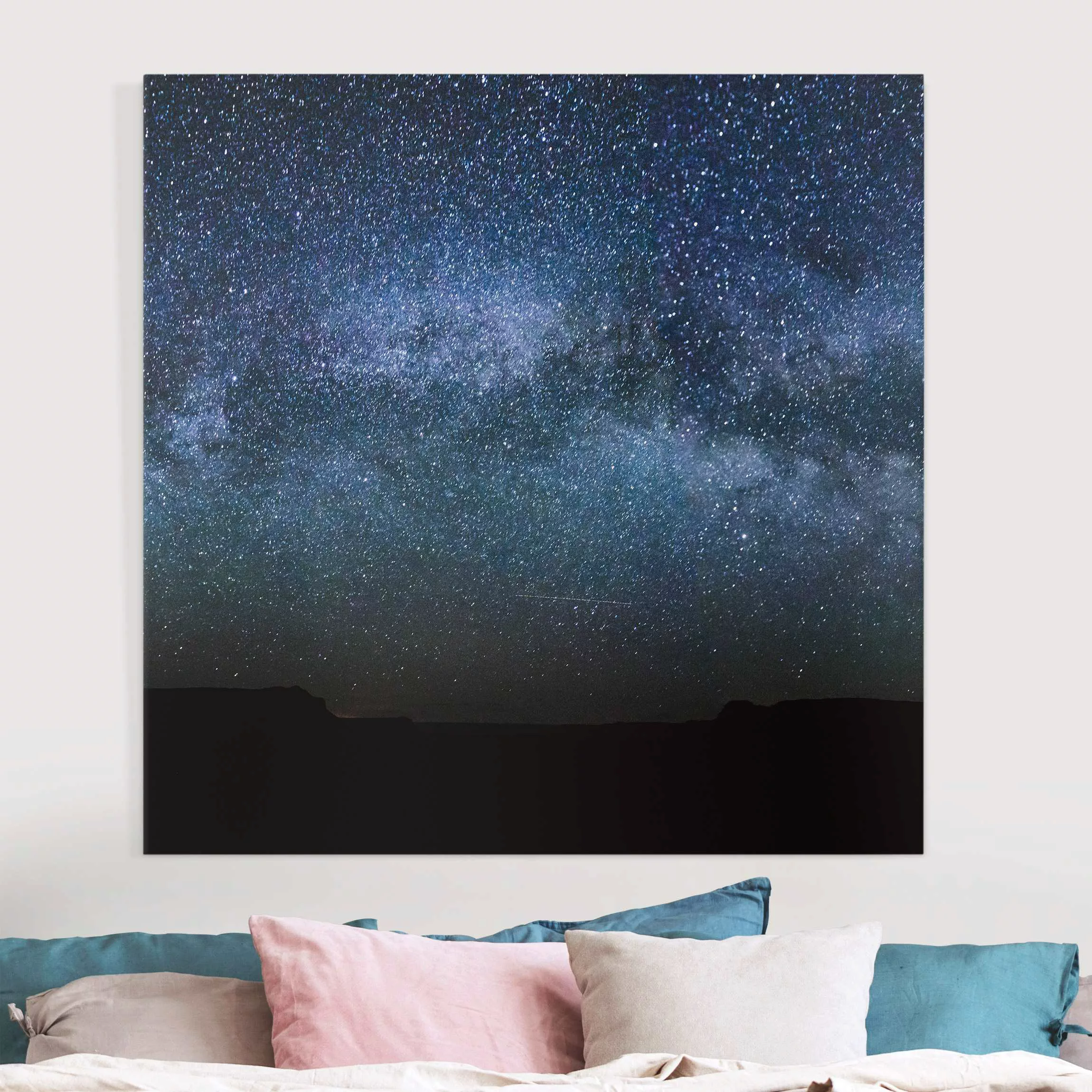 Leinwandbild Leuchten des Sternenhimmels günstig online kaufen