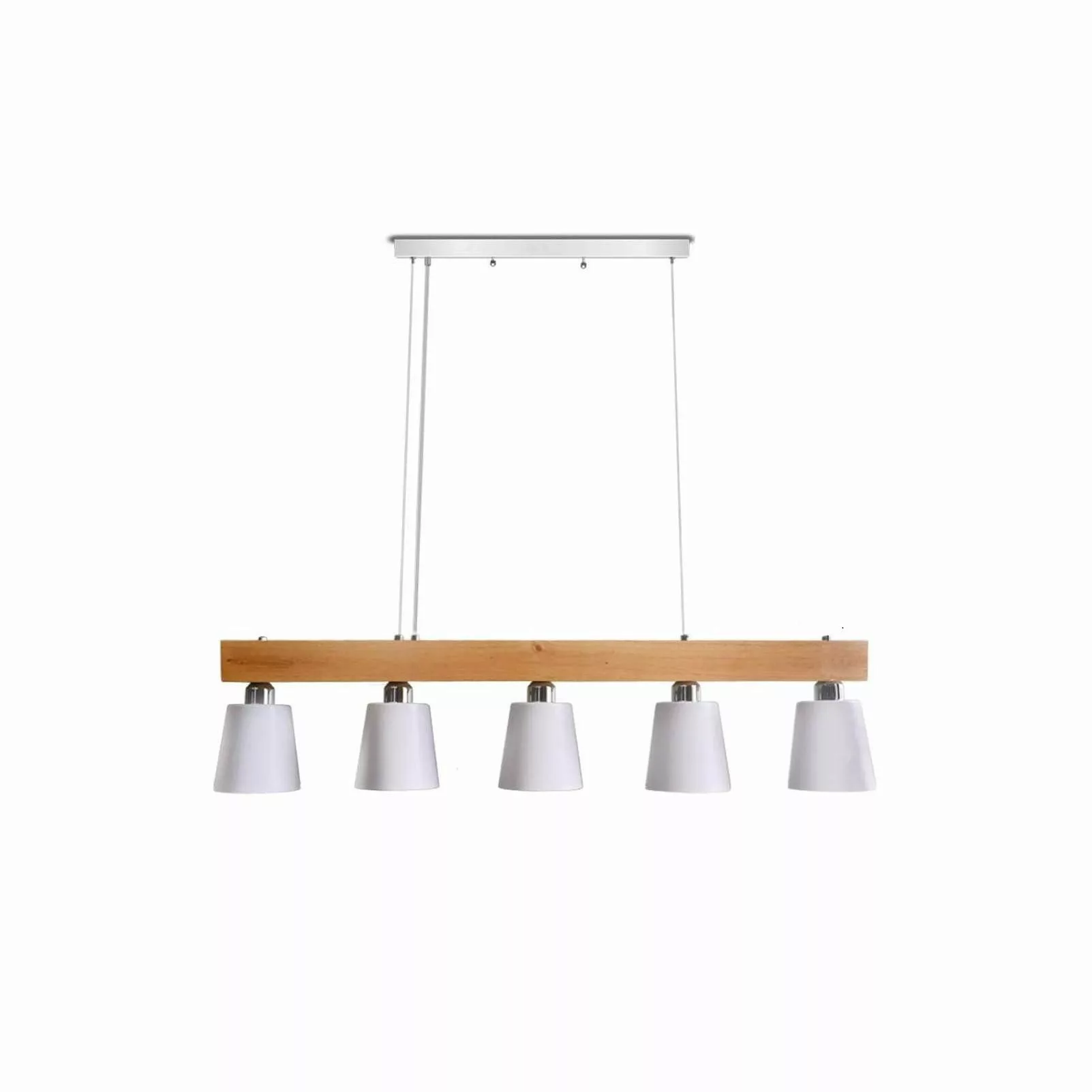 ZMH Pendelleuchte Esstisch Holz 3/ 5Flammig günstig online kaufen