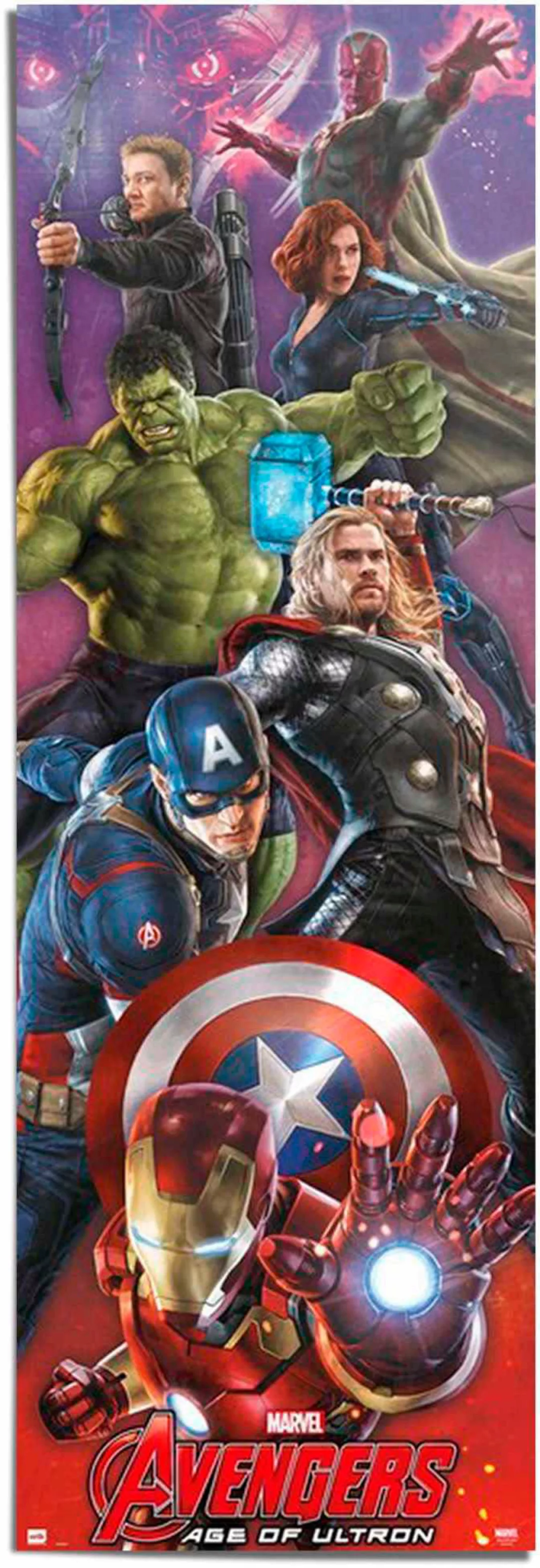 Reinders Poster "Marvel Avengers - age of ultron" günstig online kaufen