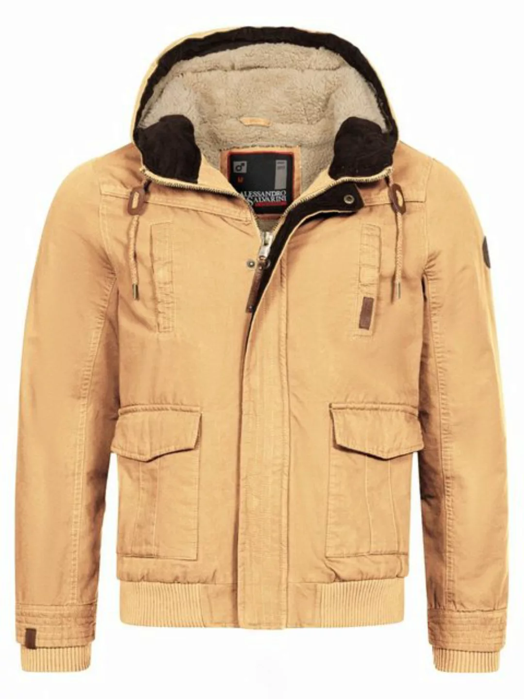 Alessandro Salvarini Winterjacke ASRigio mit warmem Teddyfell günstig online kaufen