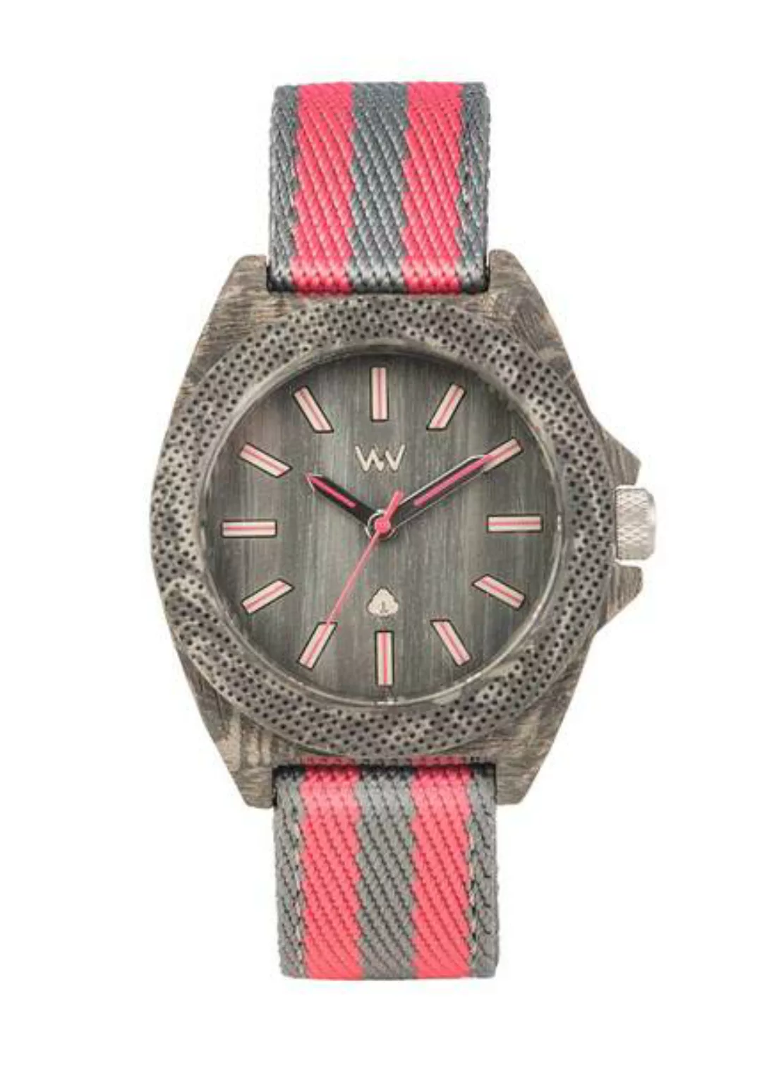 Holz-armbanduhr Phoenix 38 Teak Pink | 100% Hautverträglich günstig online kaufen