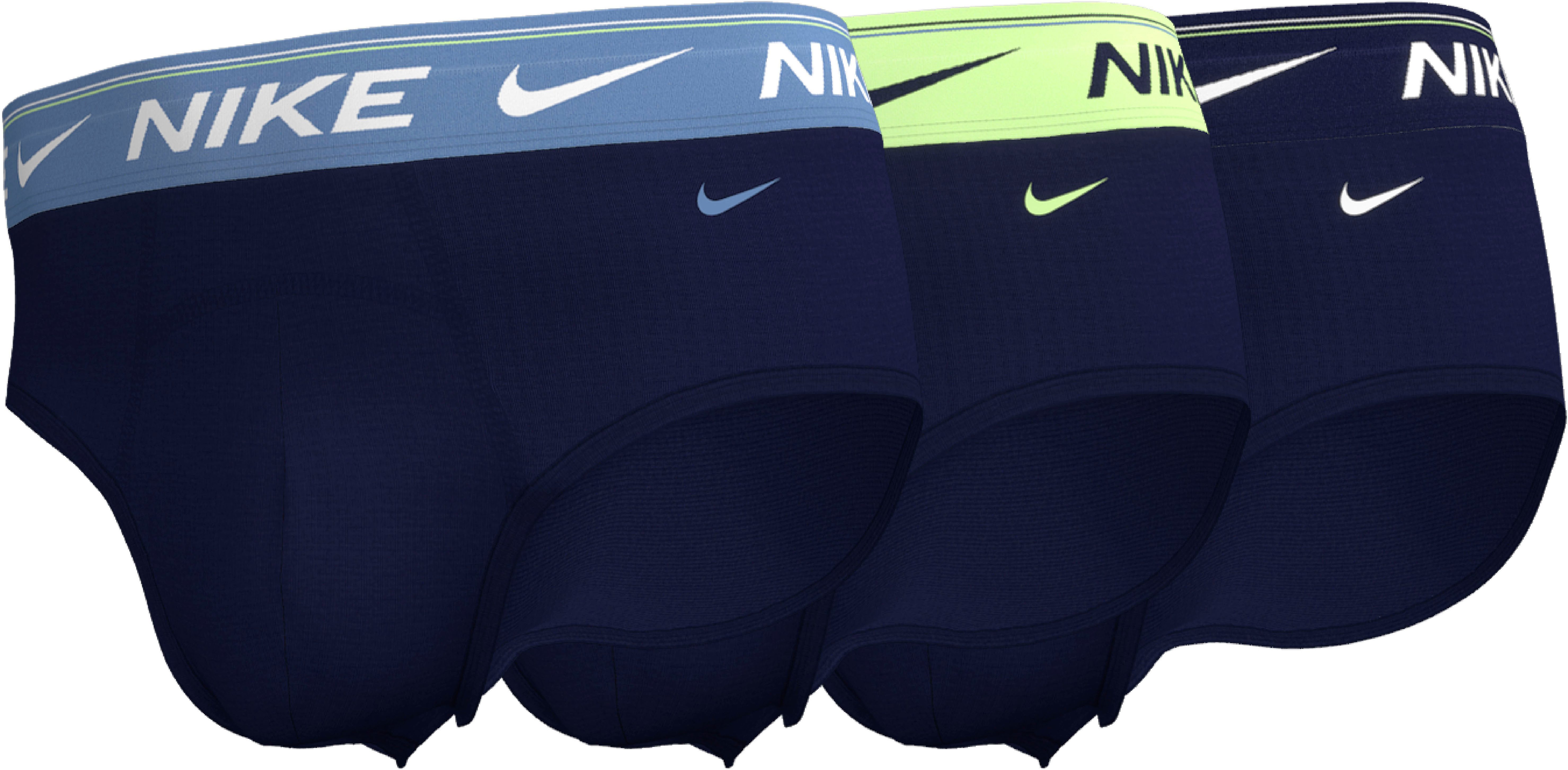 NIKE Underwear Slip "HIP BRIEF 3PK", (Packung, 3 St., 3er), mit Logoschrift günstig online kaufen