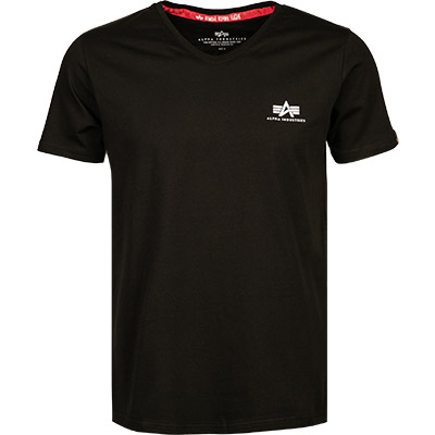 ALPHA INDUSTRIES V-Shirt Small Logo 106513/03 günstig online kaufen